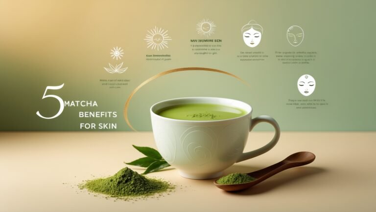 Matcha Benefits for Skin : 5 Powerful Ways to Achieve a Radiant Glow